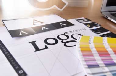 Branding and visual identity design concept with color palette, logo mockups, and creative brand elements.