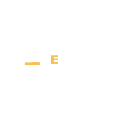Ecommerce Web Design logo – minimalist orange and dark gray shopping cart icon representing professional online store development.